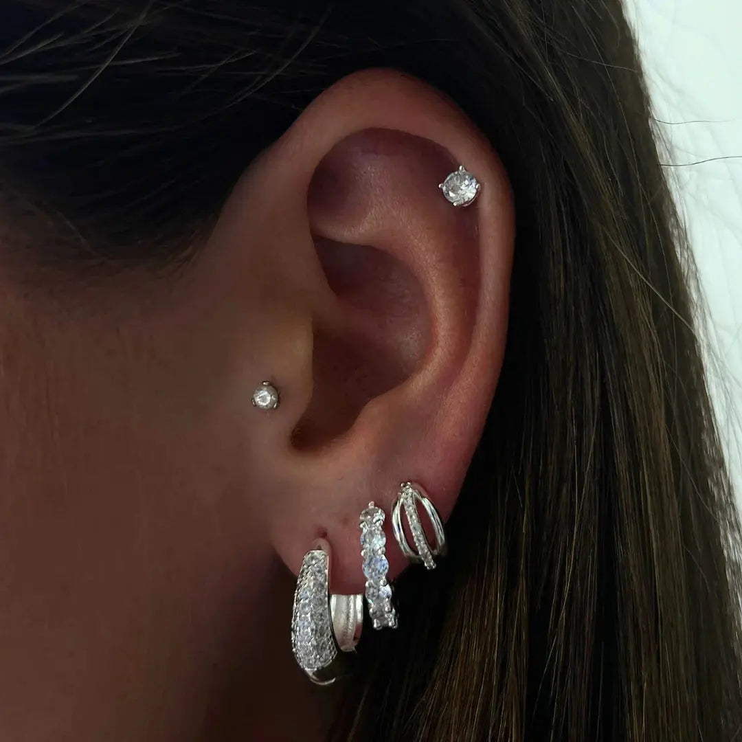 Baby Icy Earrings EVRY JEWELS