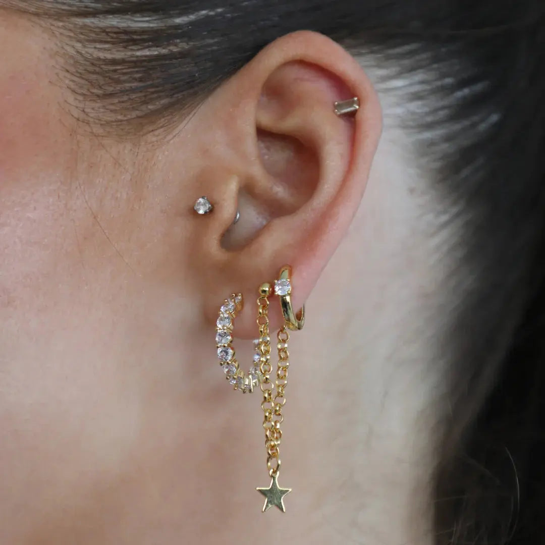 Champagne Earrings EVRY JEWELS