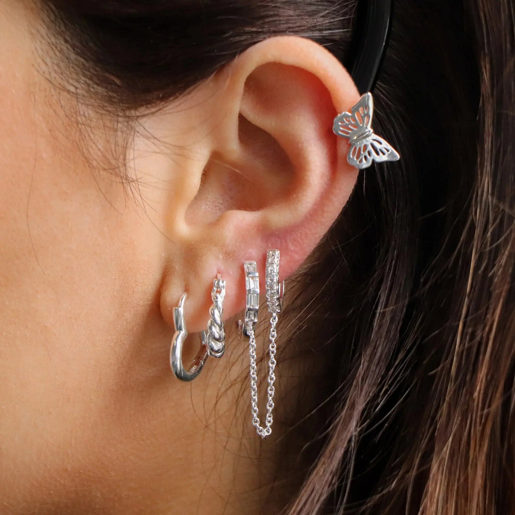 Cold Hearted Earrings EVRY JEWELS