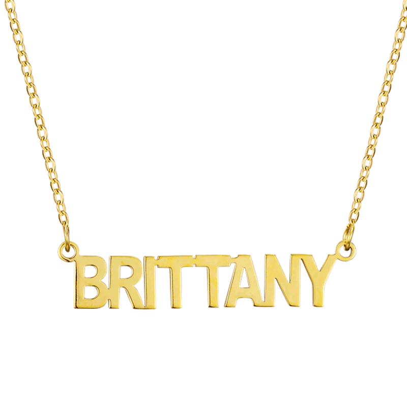Custom/Personalized Nameplate Necklace My Store