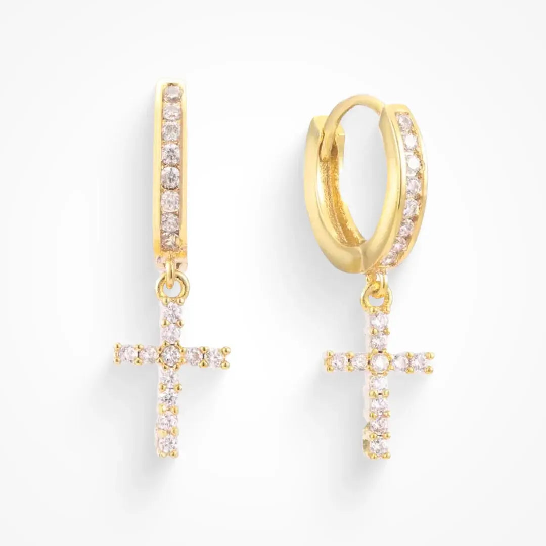 Don't Cross Me Earrings EVRY JEWELS