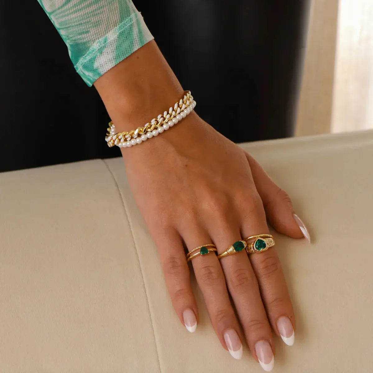 Girly Pearly Bracelet My Store