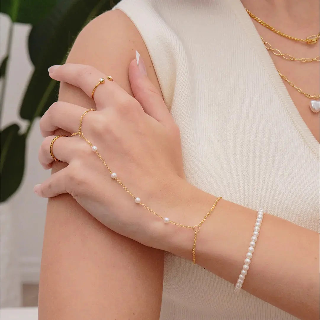 Girly Pearly Bracelet My Store