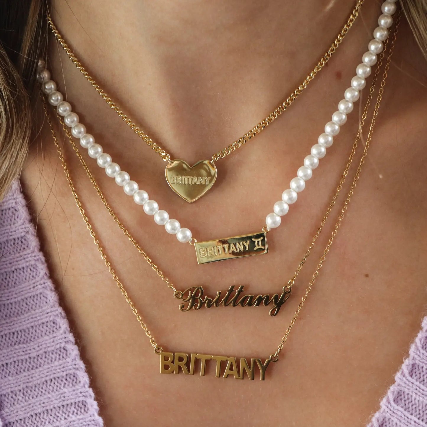 Custom/Personalized Nameplate Necklace My Store