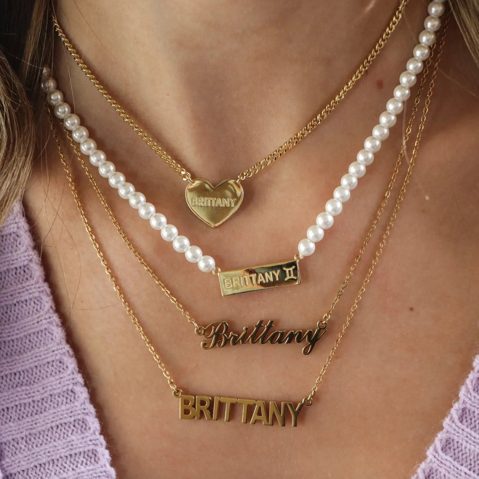 Custom/Personalized Nameplate Necklace My Store