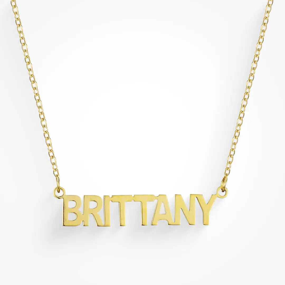 Custom/Personalized Nameplate Necklace My Store