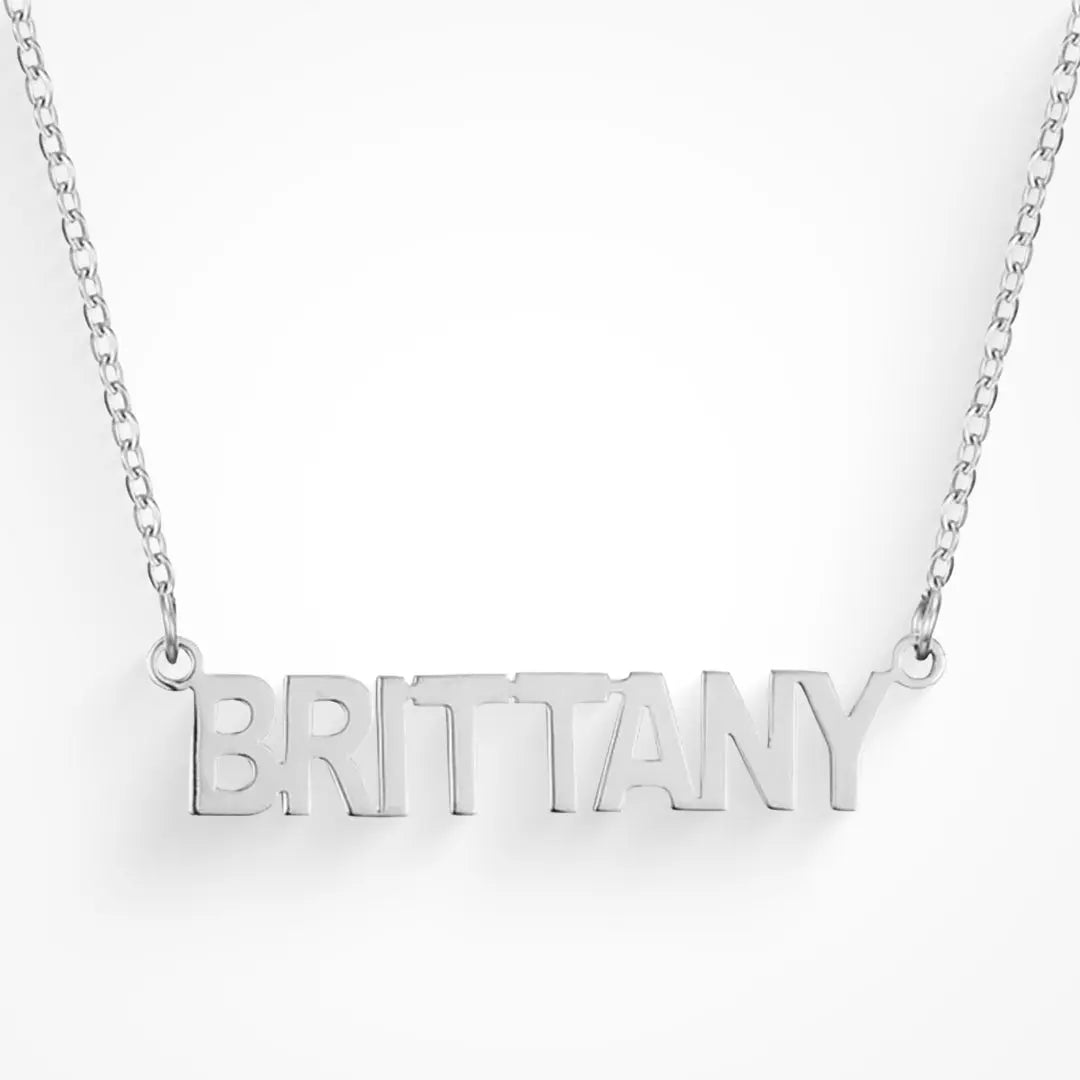 Custom/Personalized Nameplate Necklace My Store