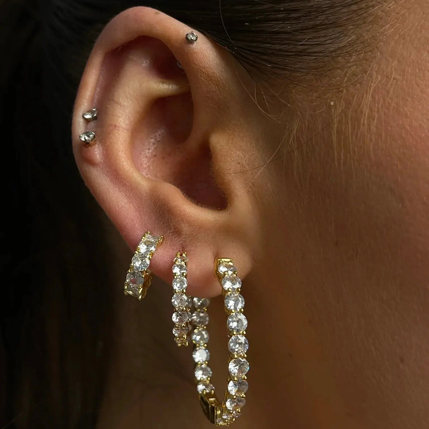 Baby Icy Earrings EVRY JEWELS