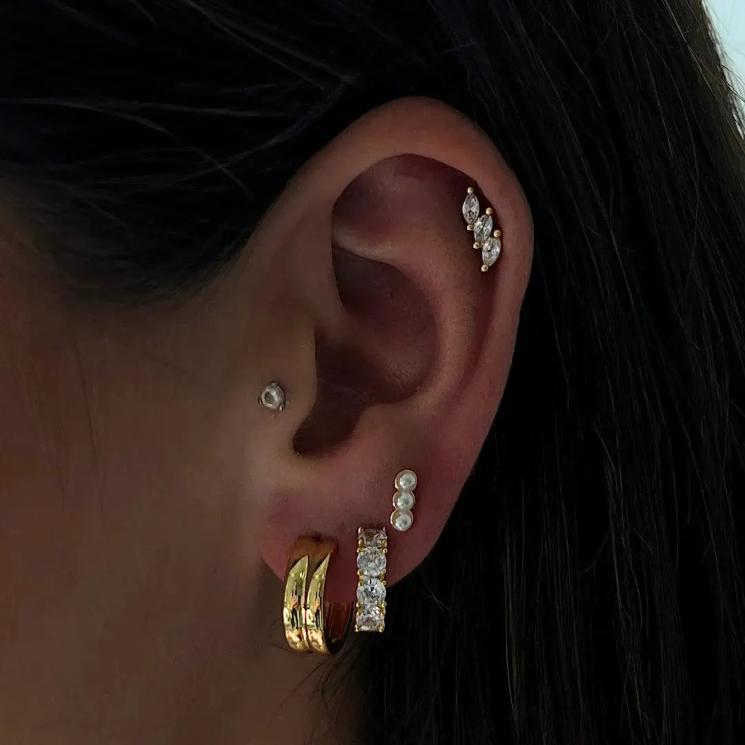 Baby Icy Earrings EVRY JEWELS