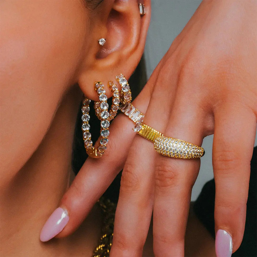 Baby Icy Earrings EVRY JEWELS