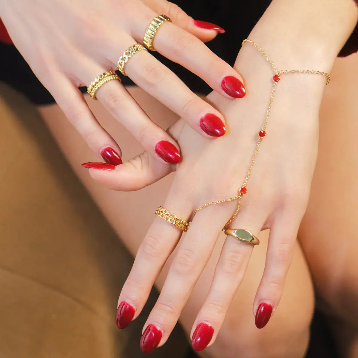 Chain Reaction Ring EVRY JEWELS