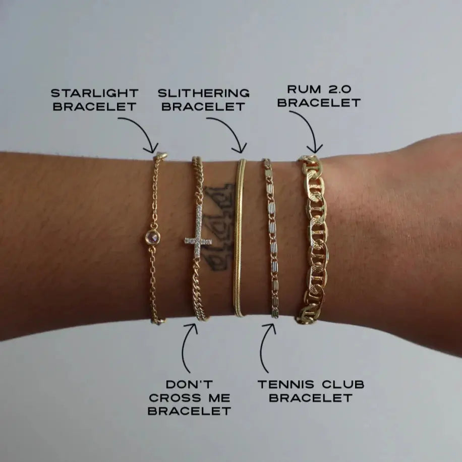 Don't Cross Me Bracelet My Store