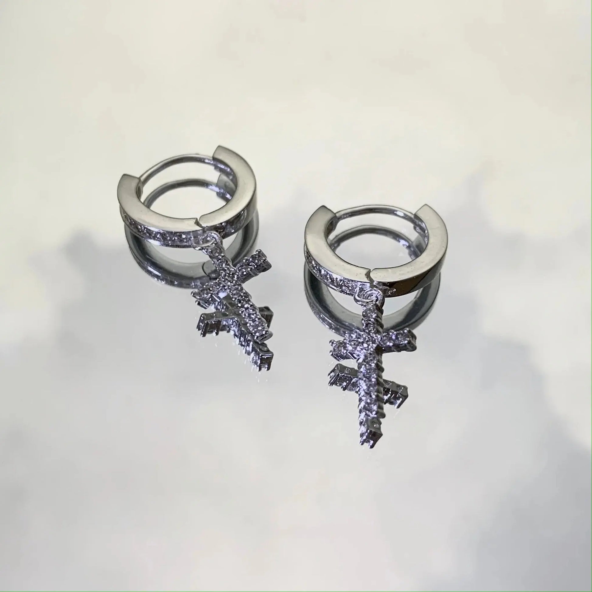 Don't Cross Me Earrings EVRY JEWELS