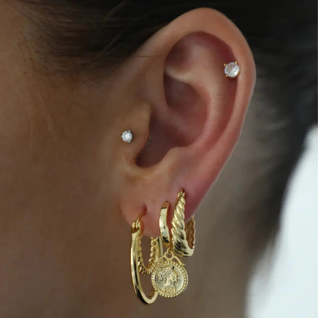 Don't Get It Twisted Earrings EVRY JEWELS