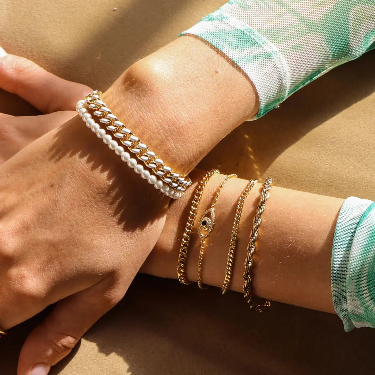 Girly Pearly Bracelet My Store