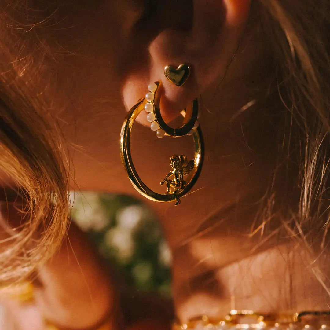 Heavenly Hour Earrings EVRY JEWELS