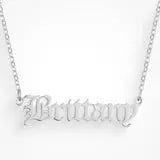 Custom/Personalized Nameplate Necklace My Store